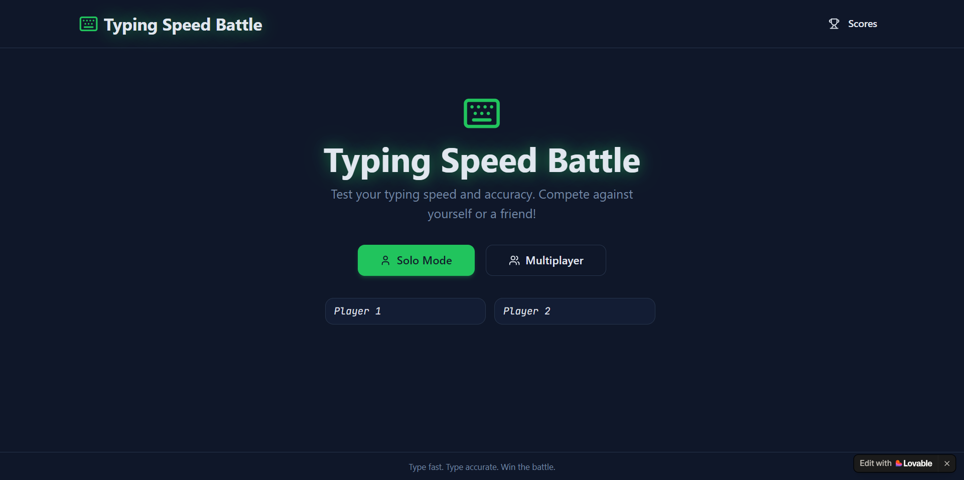 Word Challenge Arena